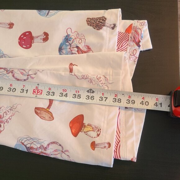 Plover Unisex Luxury Robe Jellyfish Mushroom Psychajellic Print OS Beach Cover - Picture 7 of 9